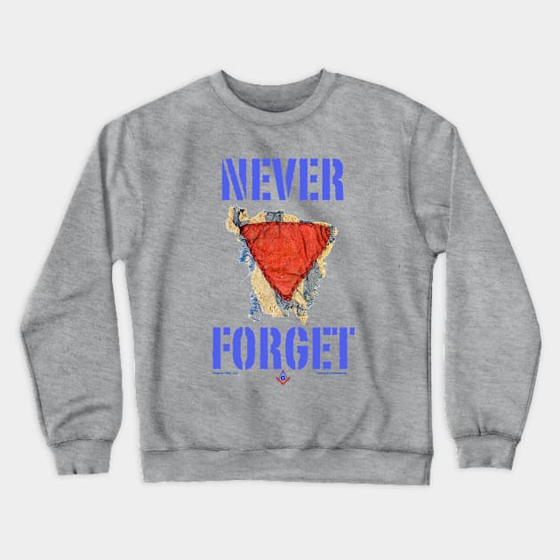 Never Forget Crewneck Sweatshirt by EssexArt_ABC